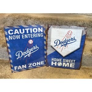 **LOS‎ ANGELES DODGERS SPORTS BAR Poster-Style Metal Signs #1 - NEW**